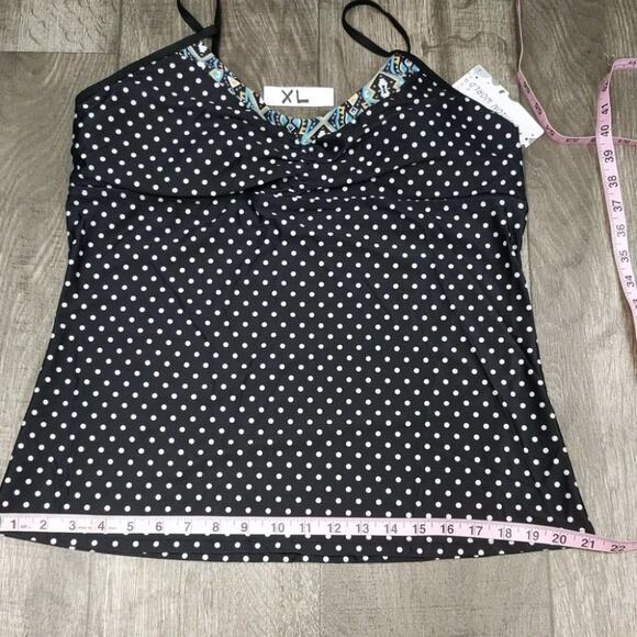 Sociala Polka Dot Tankini Swimsuit Size XL - Picture 6 of 12